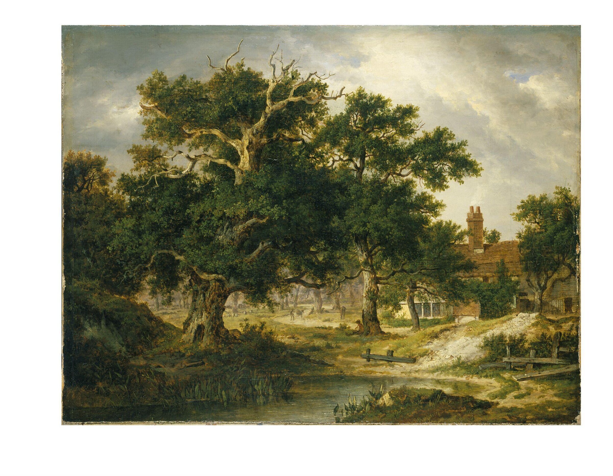 Sir Philip Sidney's Oak, Patrick Nasmyth, 1820-1830