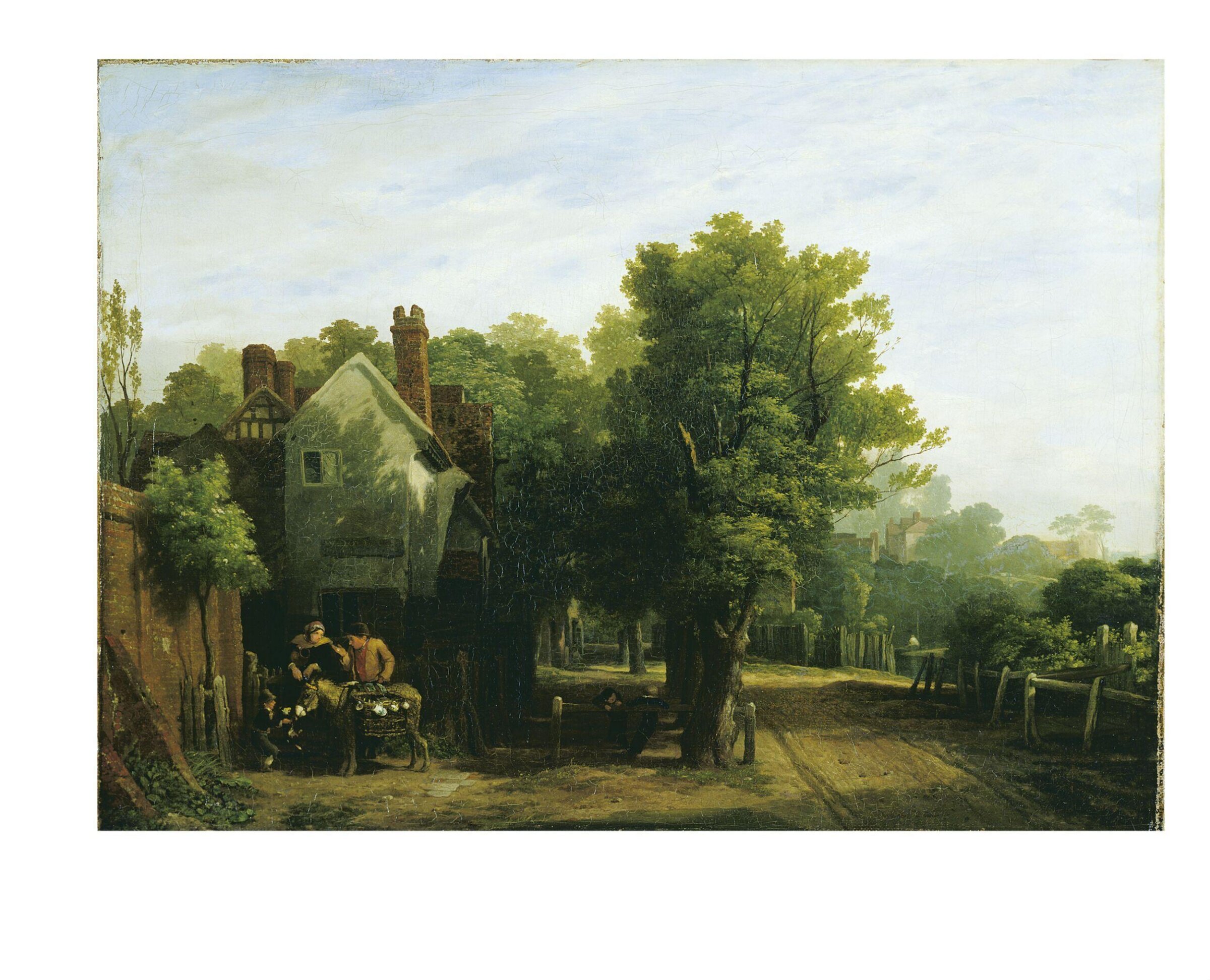 Near the Mall, Kensington Gravel Pits, William Mulready, ca. 1812