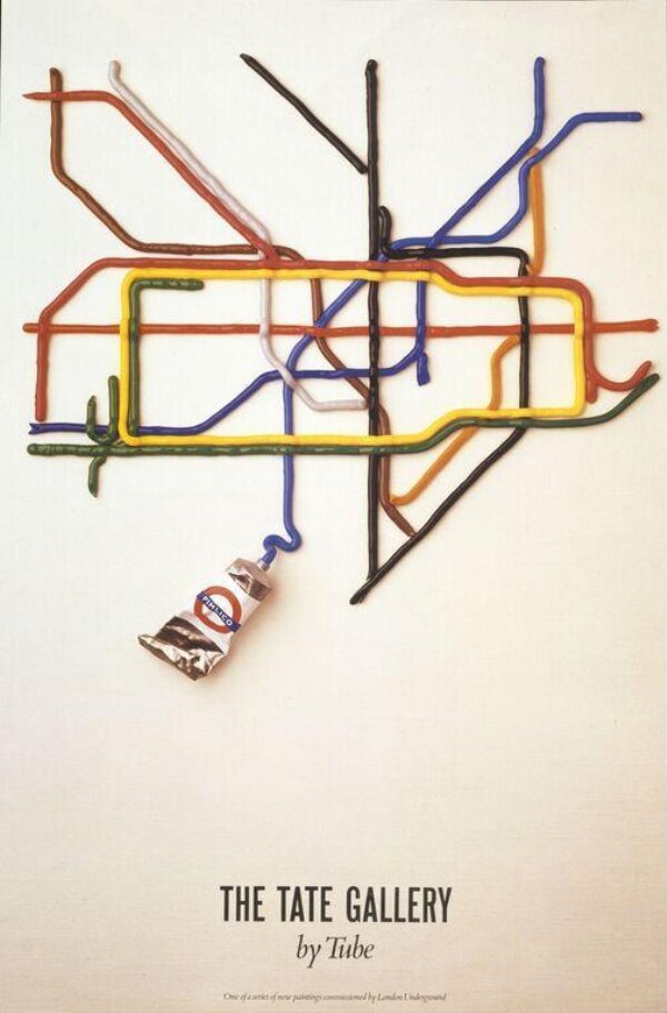 The Tate Gallery by Tube | David Booth | V&A Explore The