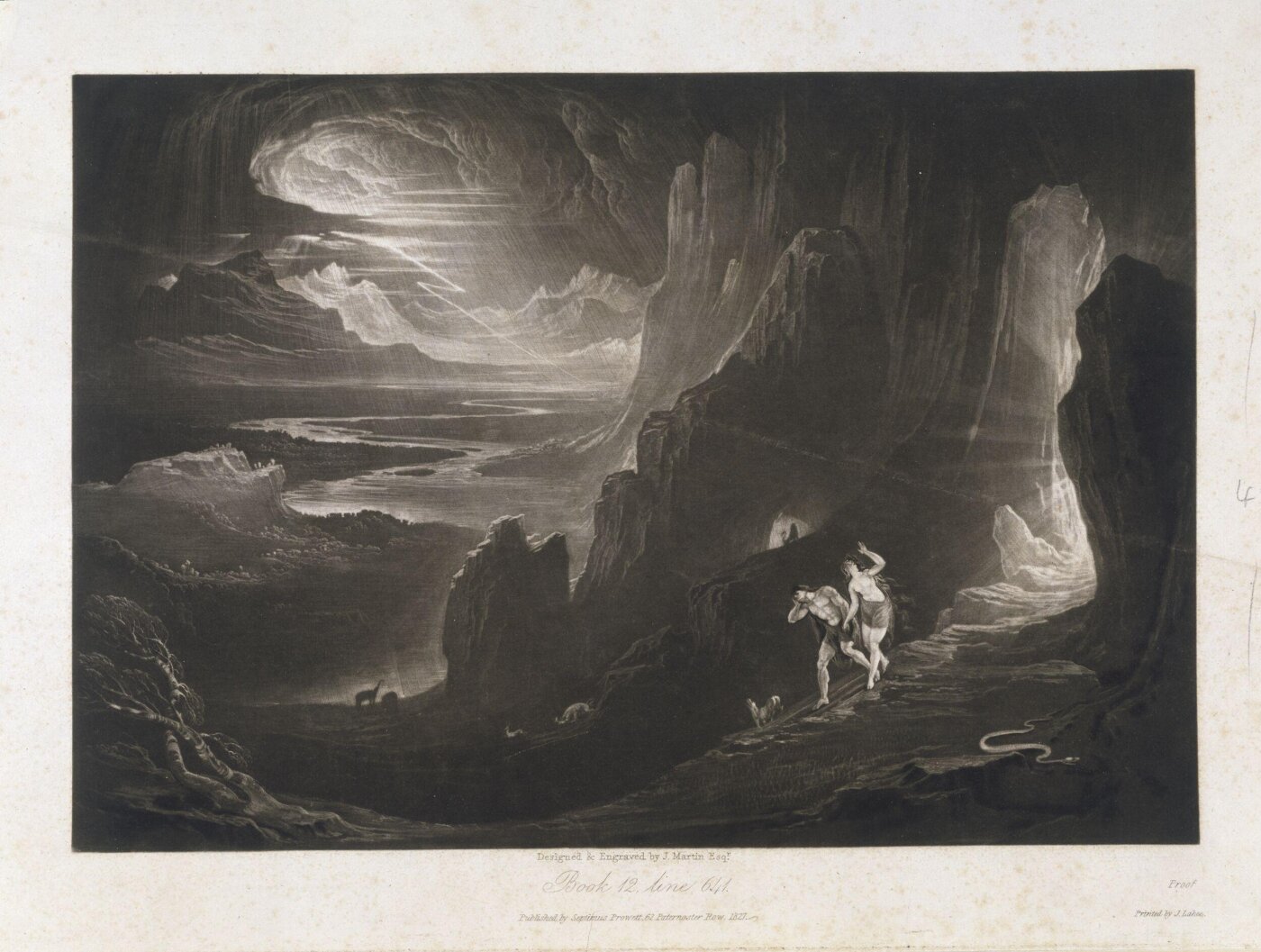 John Martin, Adam and Eve driven out of Paradise