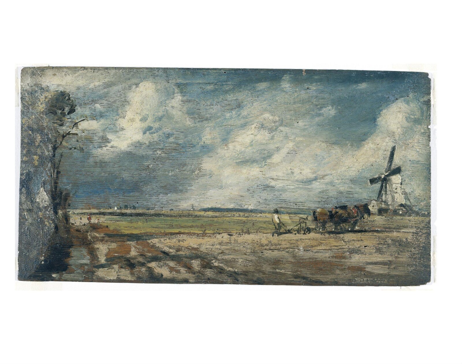 Spring: East Bergholt Common, John Constable, ca. 1814