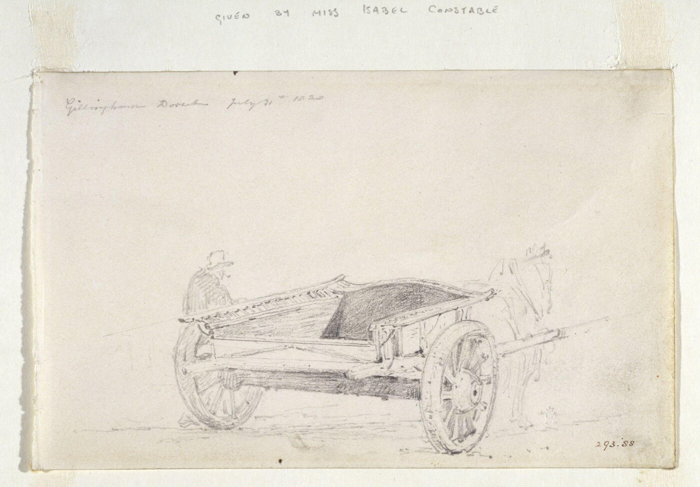 Constable, John (RA), A cart at Gillingham