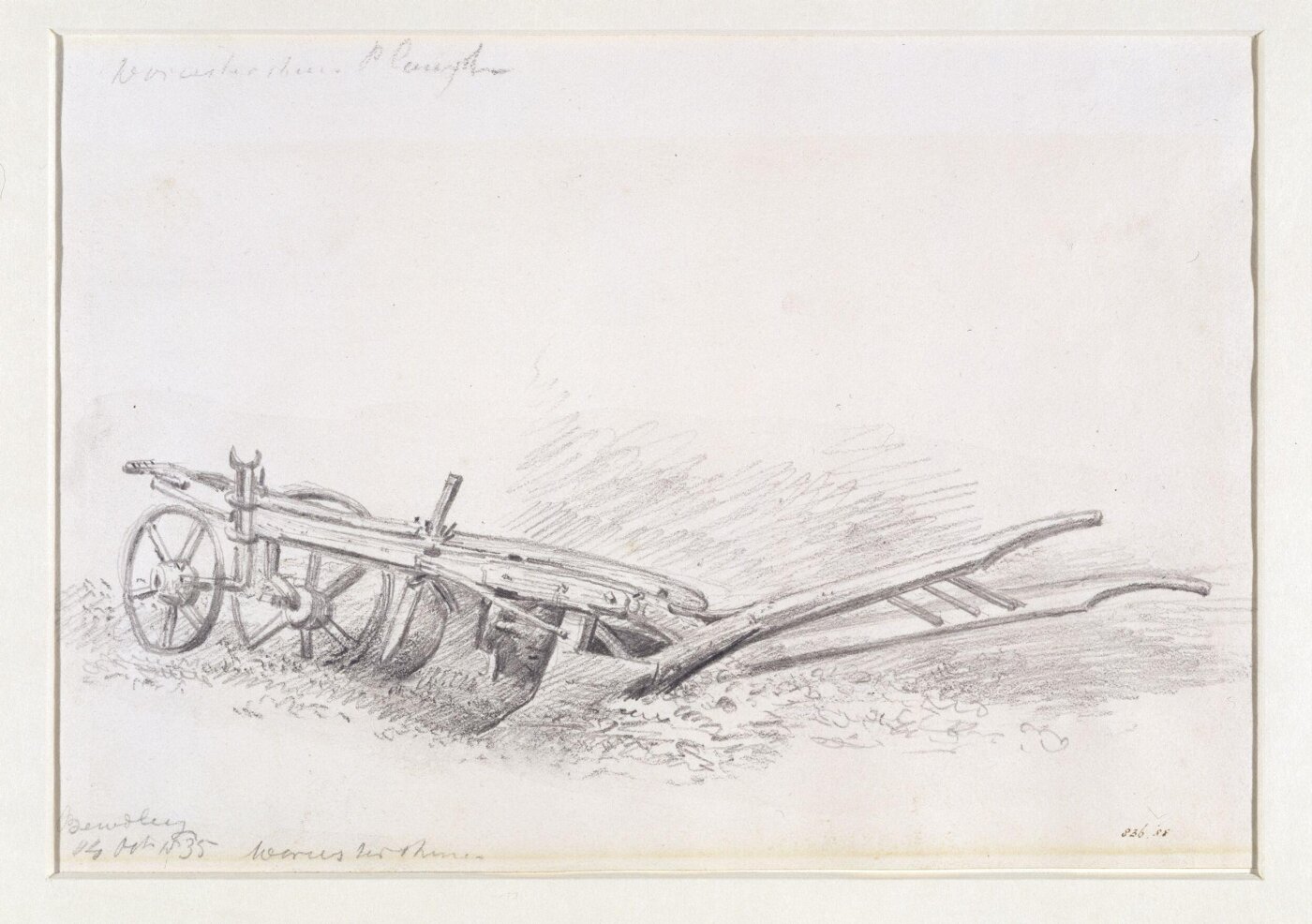 Constable, John (RA), A plough at Bewdley.