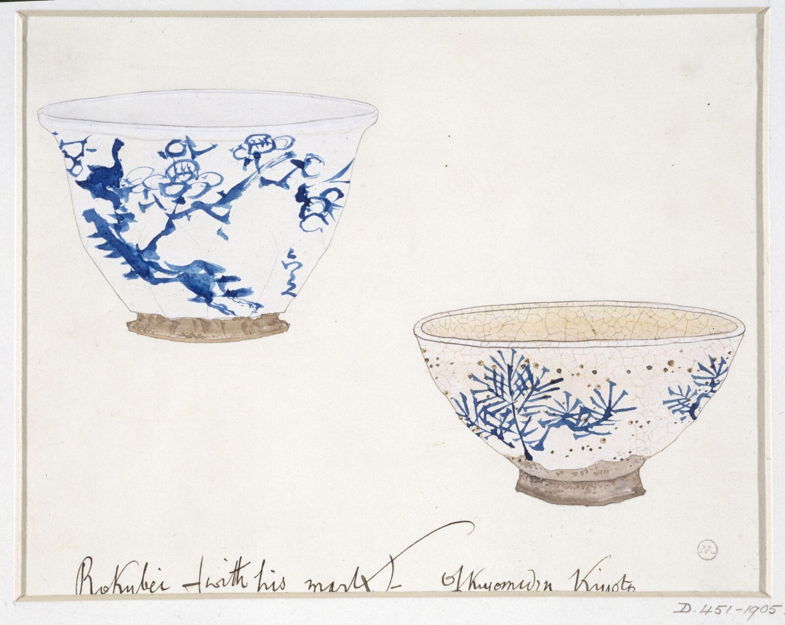 Rokubei, after Rokubei workshop, ca. 1877