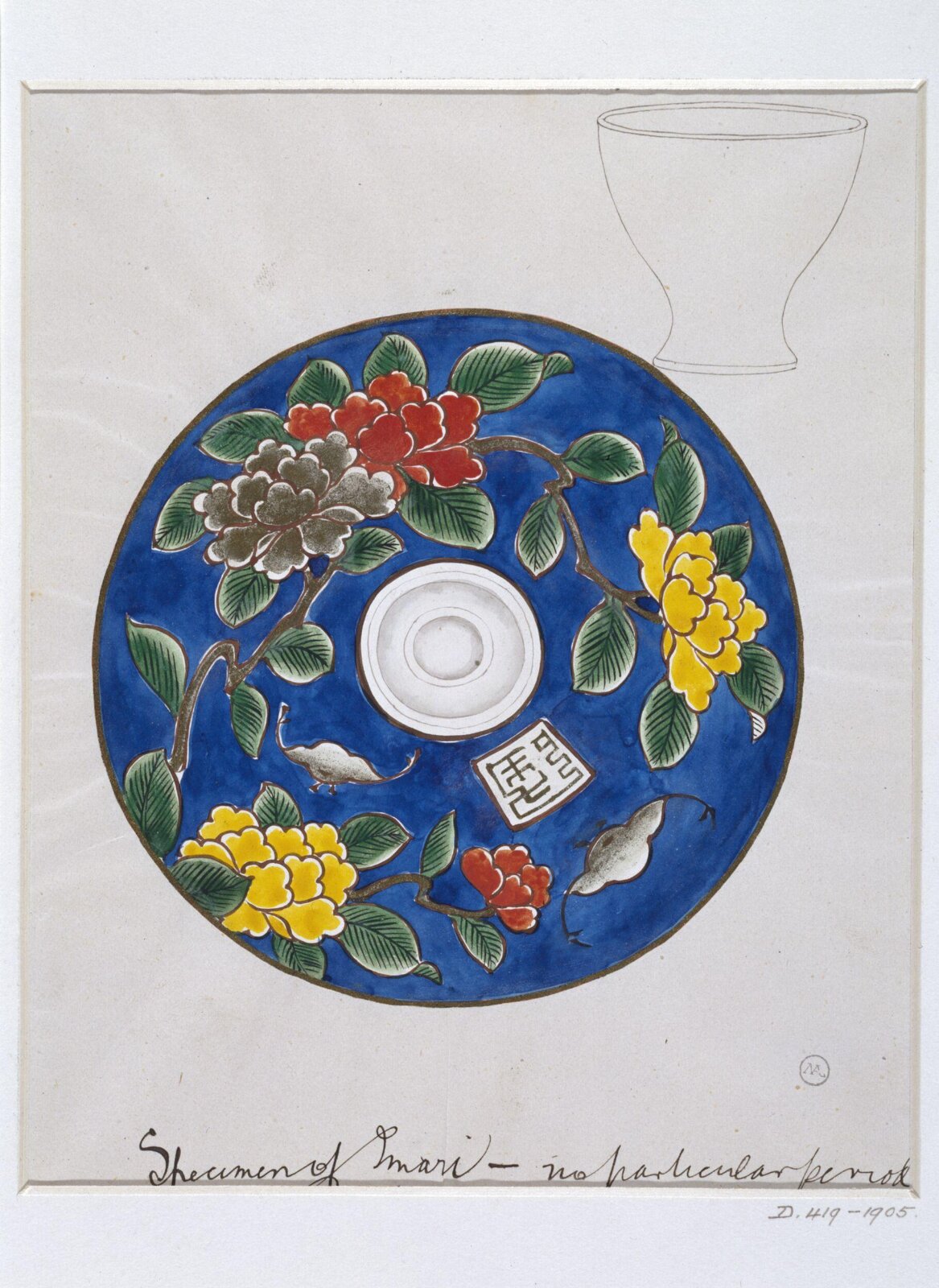 Specimen of Imari, ca. 1877