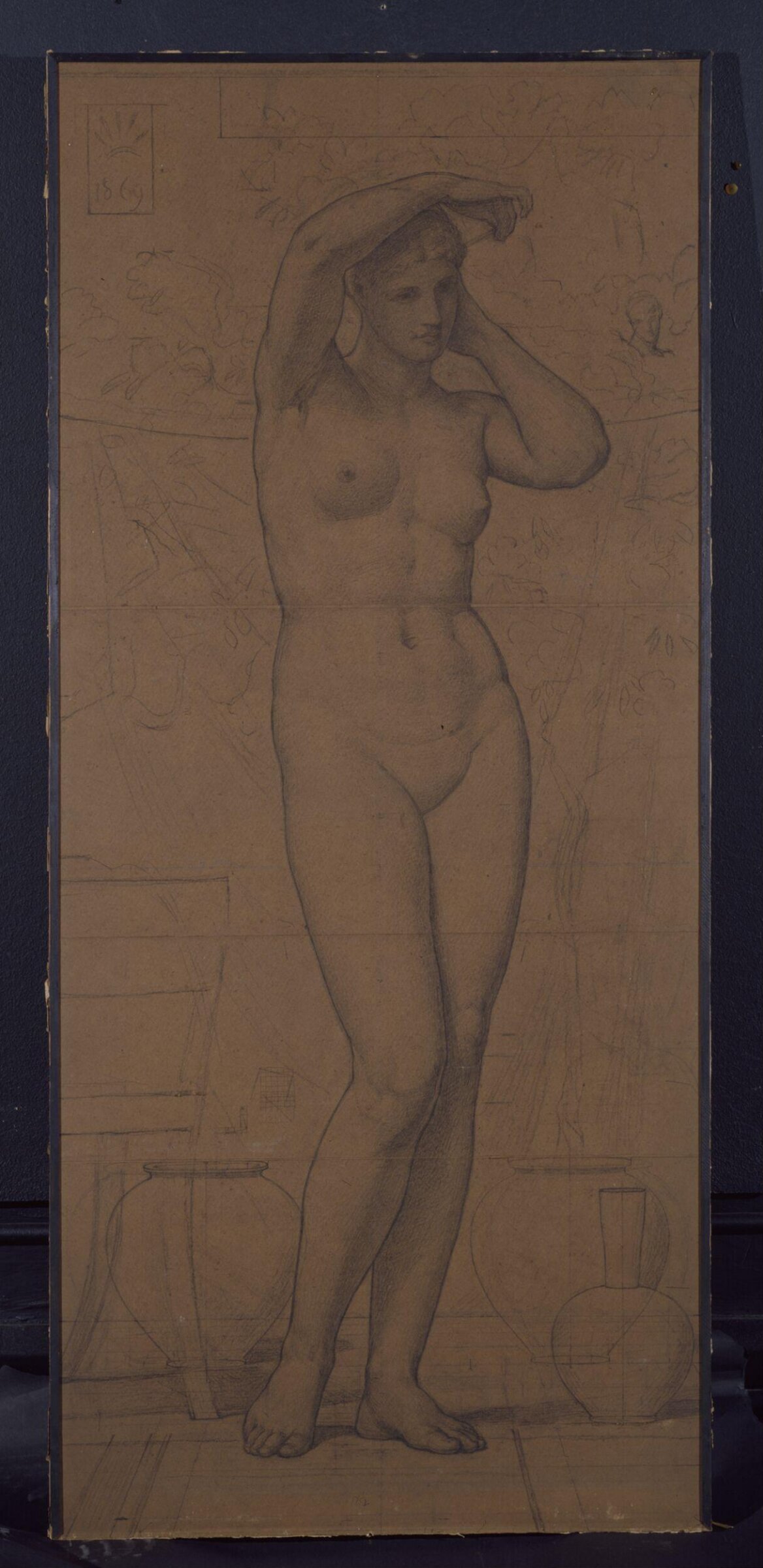 Study for 'Venus', Albert Moore, 1869