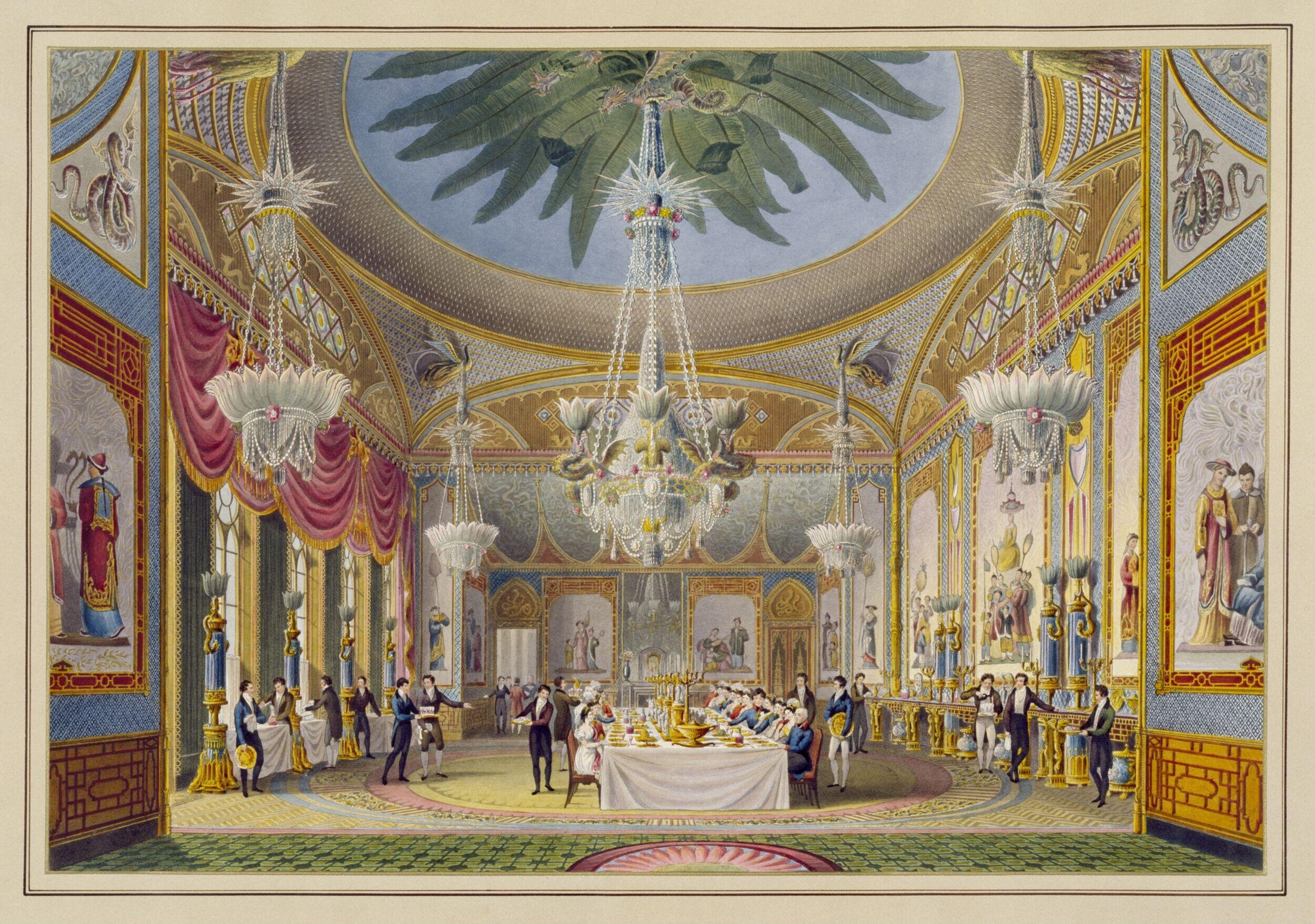 Illustrations of Her Majesty's Palace at Brighton, formerly the Pavilion