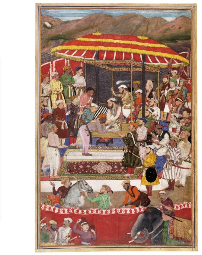 Maharana of Mewar and Prince Khurram