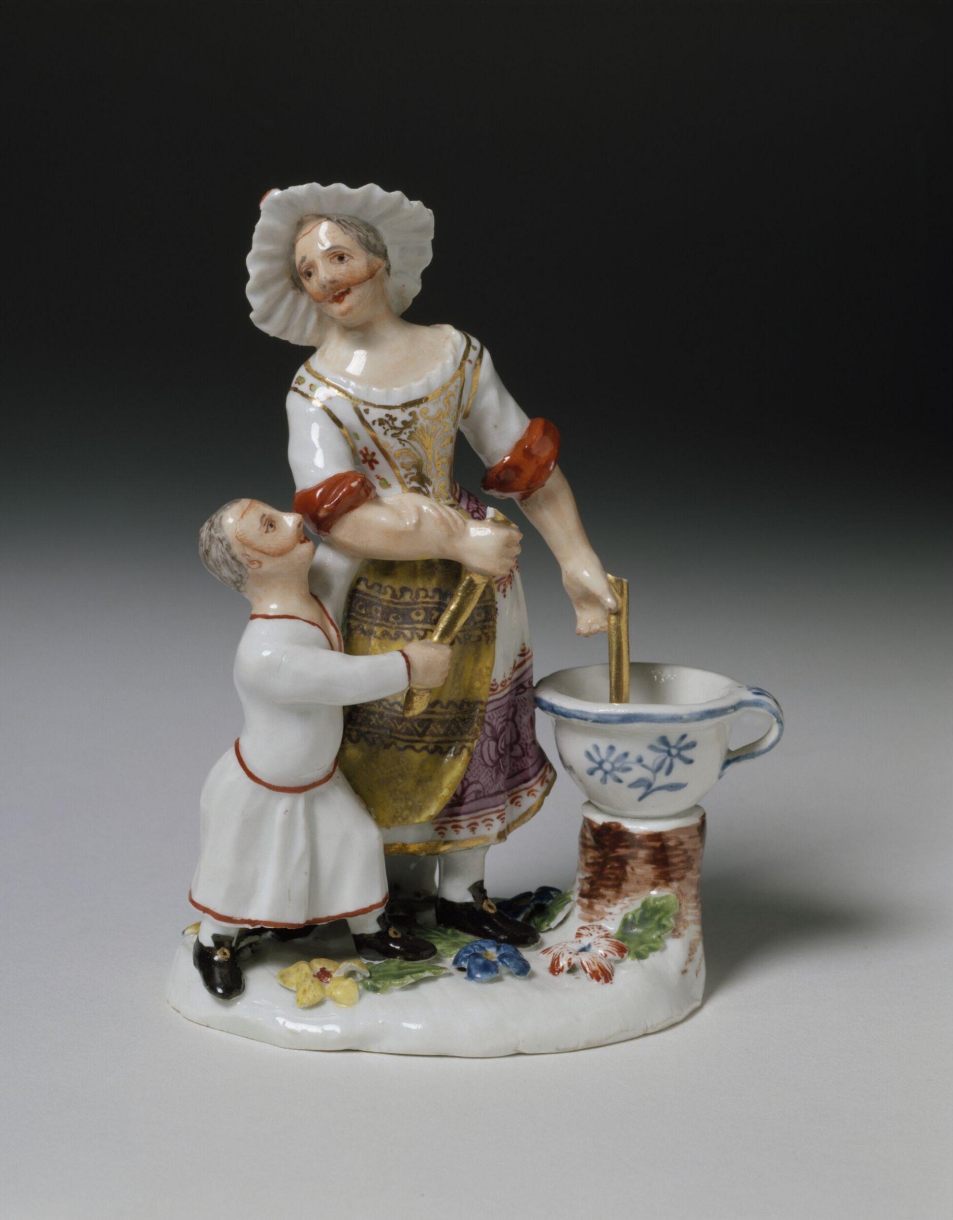 Figure group, Imperial Vienna Porcelain factory, 1744-1749