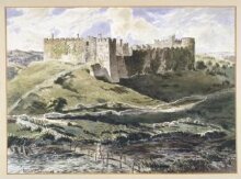 Manorbier Castle, Pembrokeshire thumbnail 1