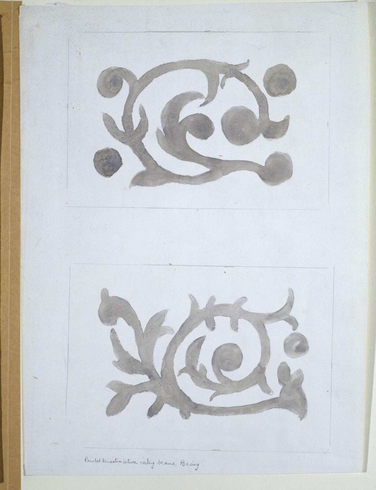 Watercolour drawing, Martin Hardie, July 1936