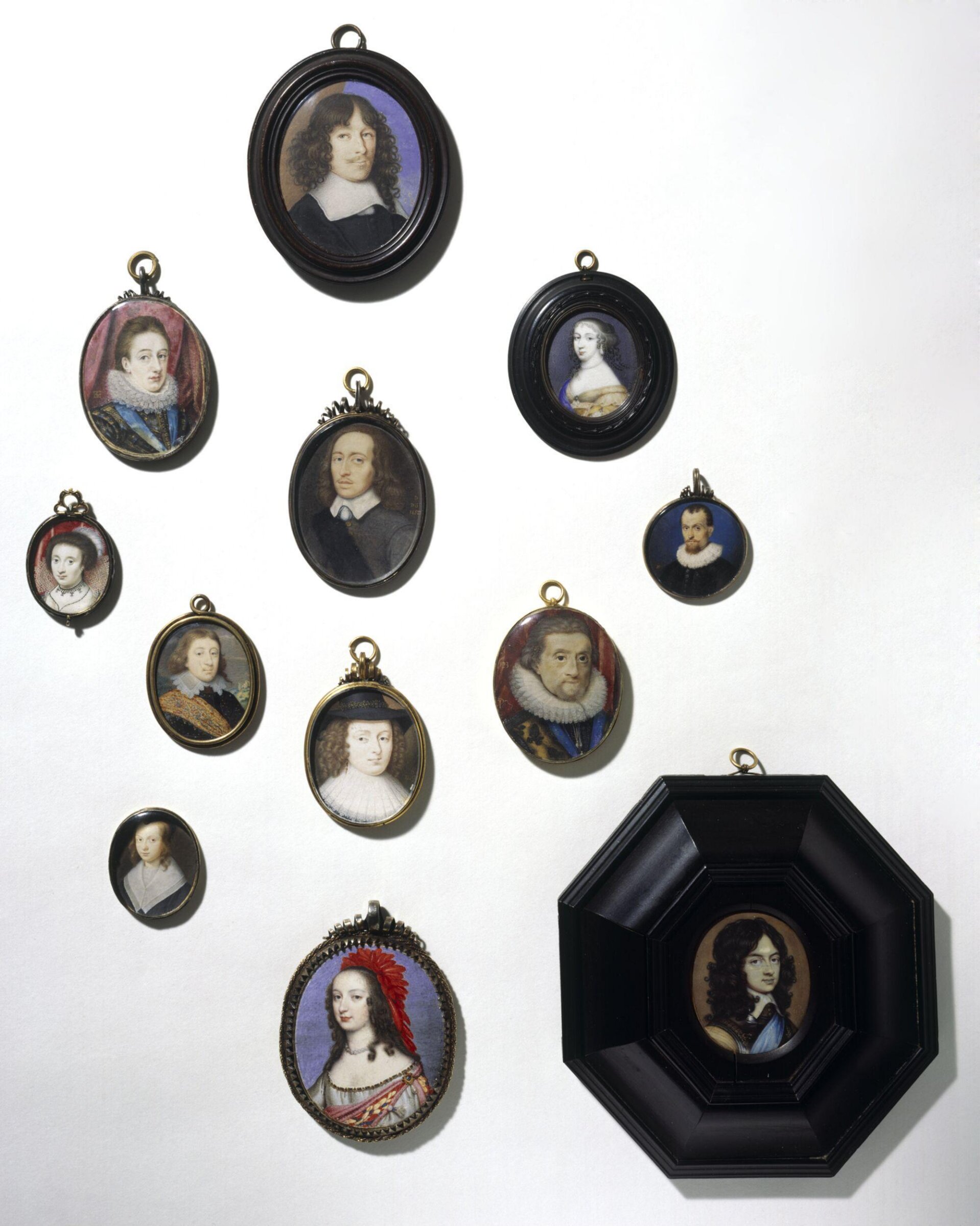 Octagonal portrait miniature of an unknown boy, Anthony Stewart, ca. 1793-1846