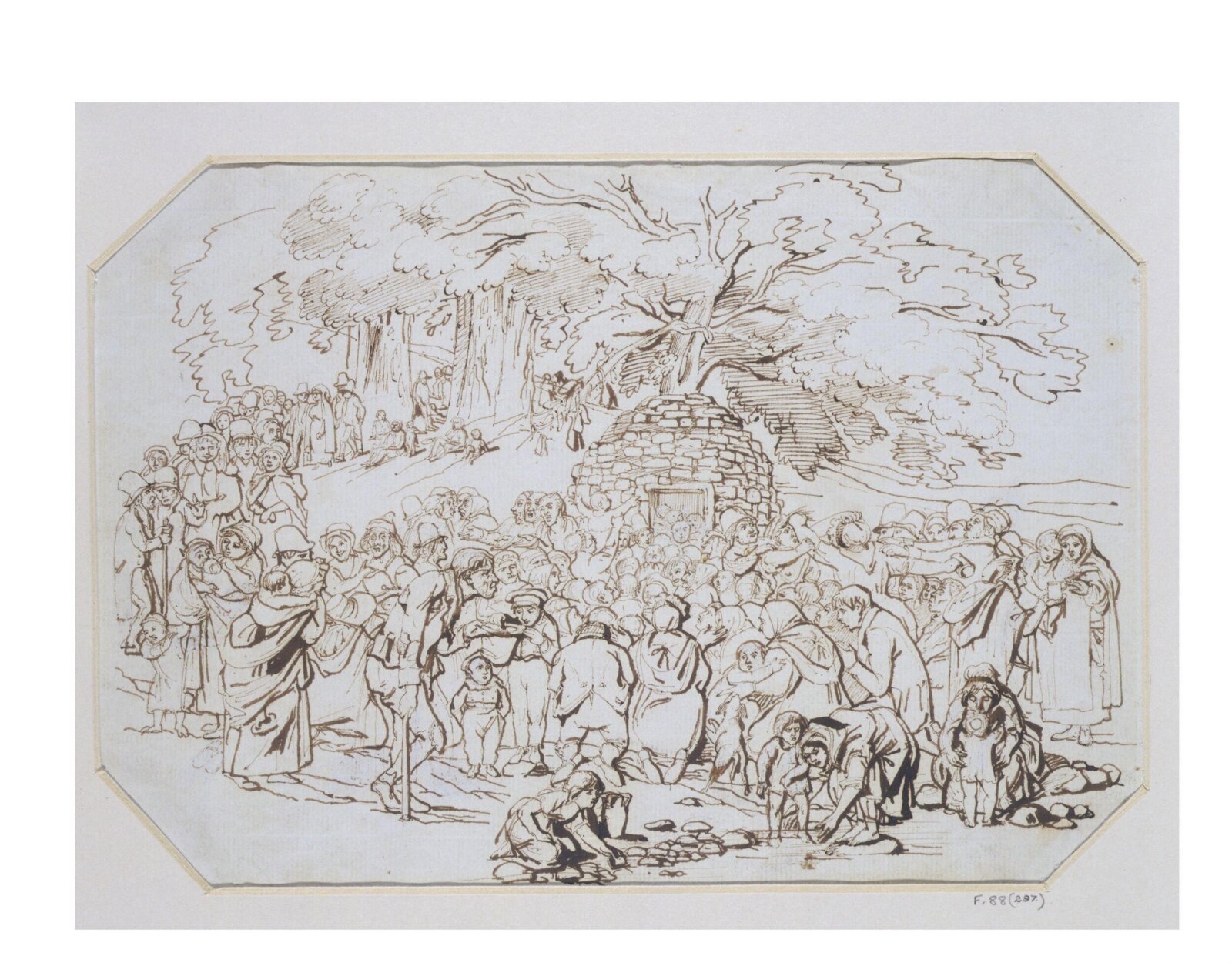 The Holy Well, Daniel Maclise, 1827