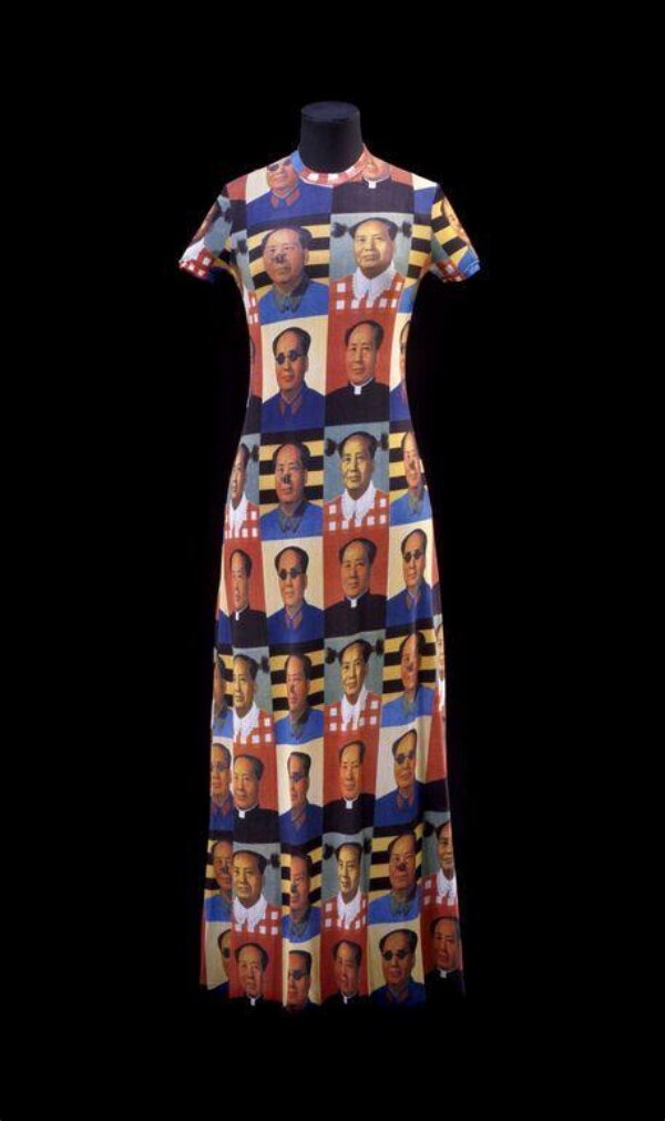 vivienne tam MAO カットソー Iconic Vivienne Tam Spring 1995 Mao Collection Archive Print