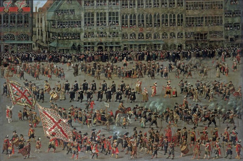 The Ommegang in Brussels on 31 May 1615: The Senior Guilds