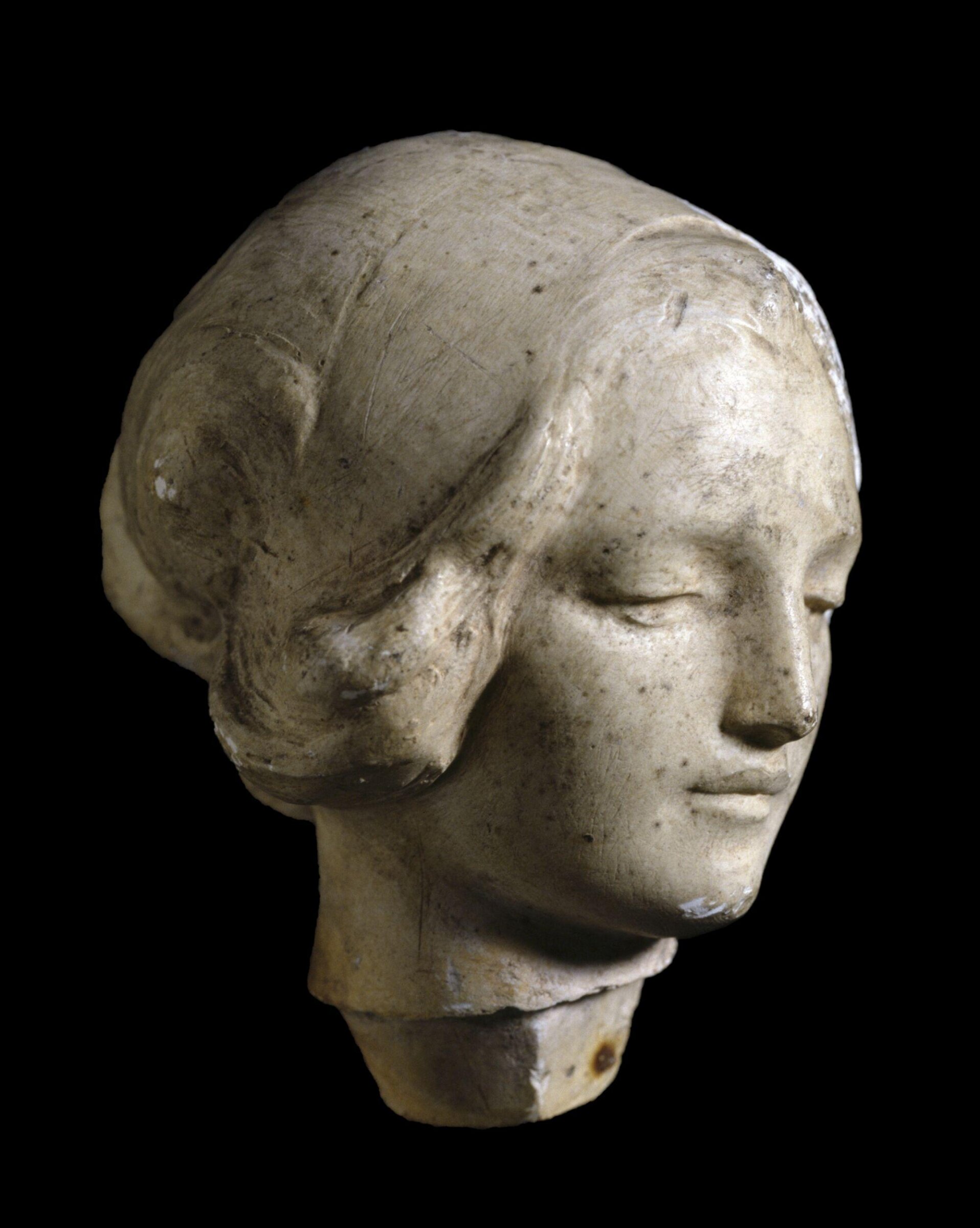 Female head, perhaps the New Testament (former title), George James Frampton, ca. 1910