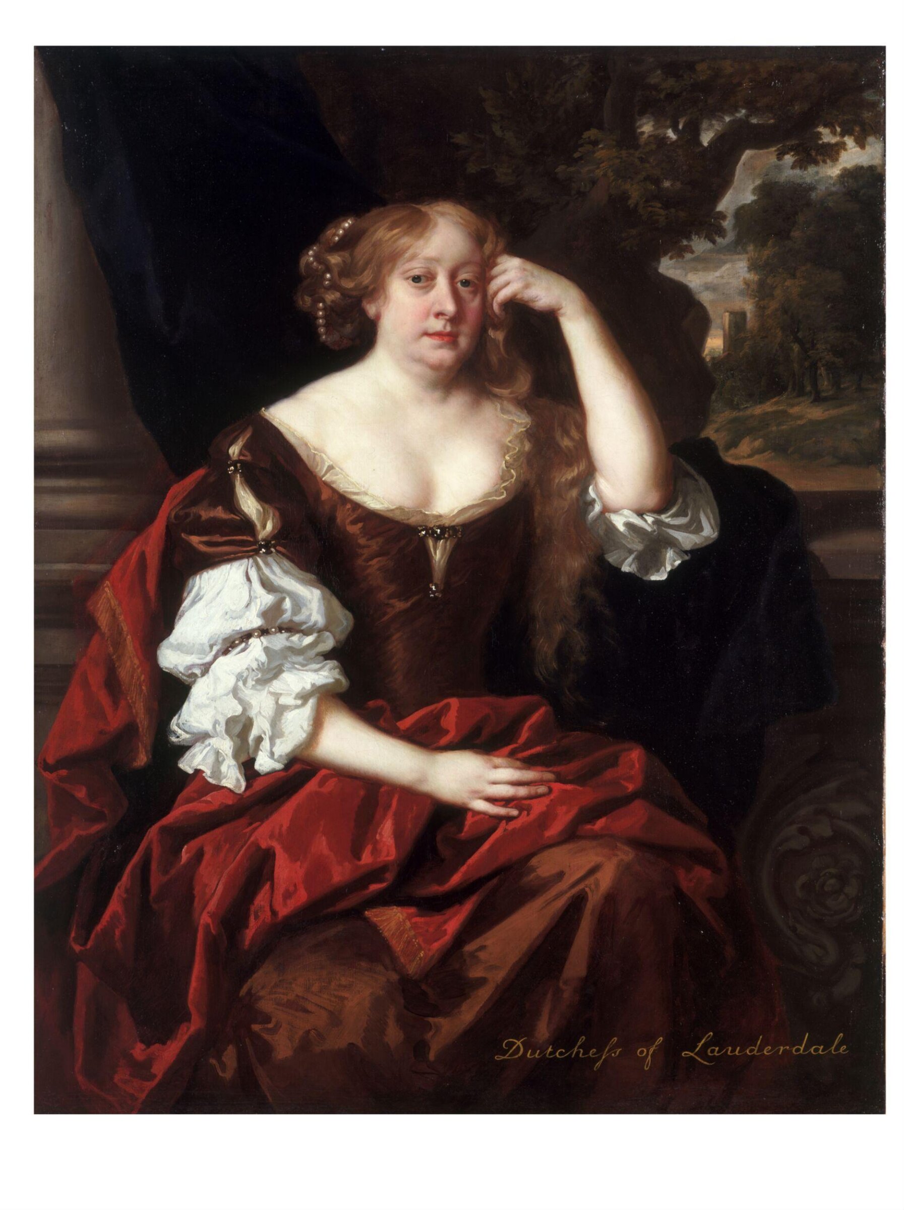 Elizabeth Dysart, Duchess of Lauderdale, Питер Лели, ок. 1680
