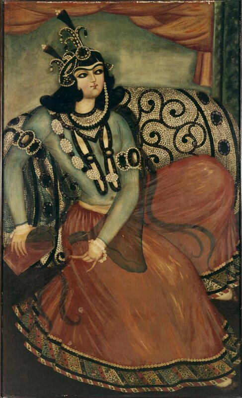 Seated Woman Pouring Wine