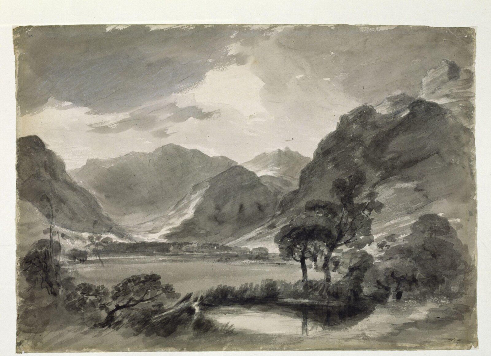 View in Langdale, John Constable, 19 October 1806