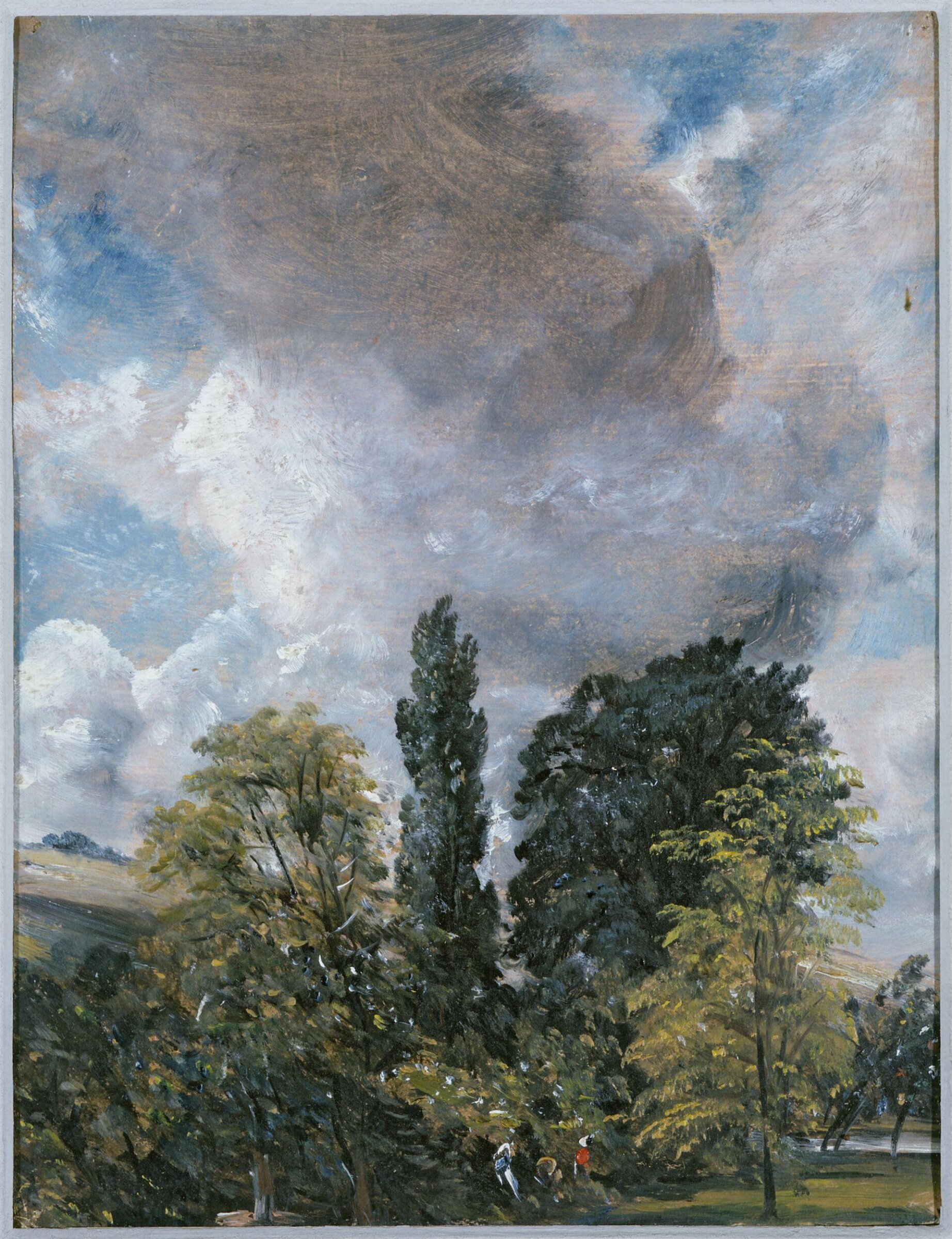 The Close, Salisbury, John Constable, 15/07/1829