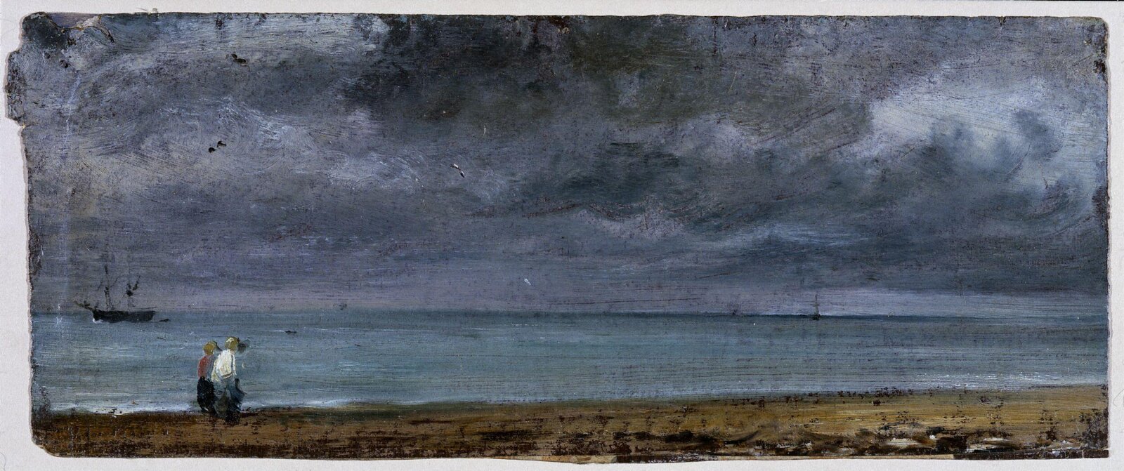 Brighton Beach, John Constable, 12 June 1824