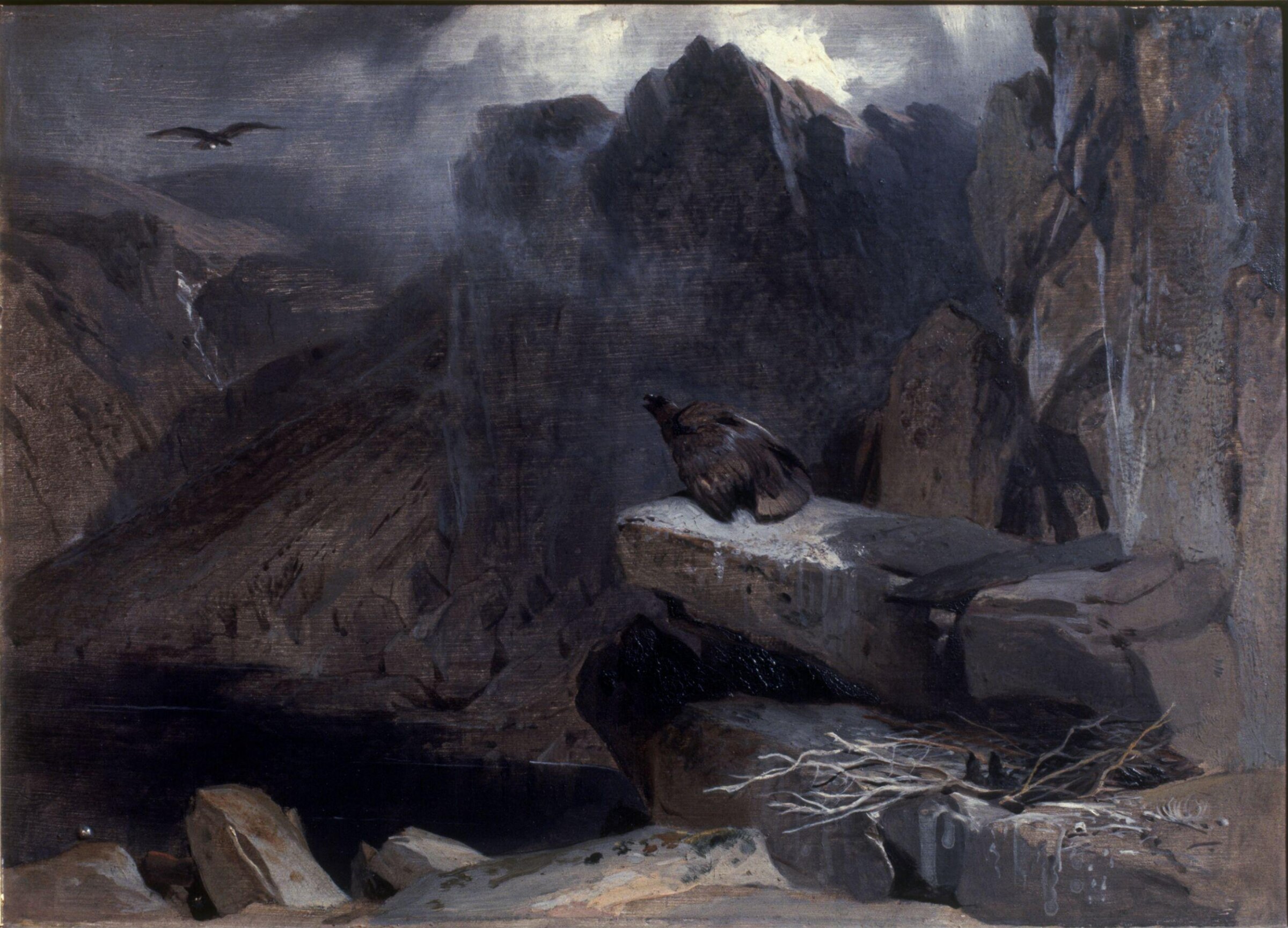 The Eagle's Nest, Edwin Henry Landseer, ca. 1833