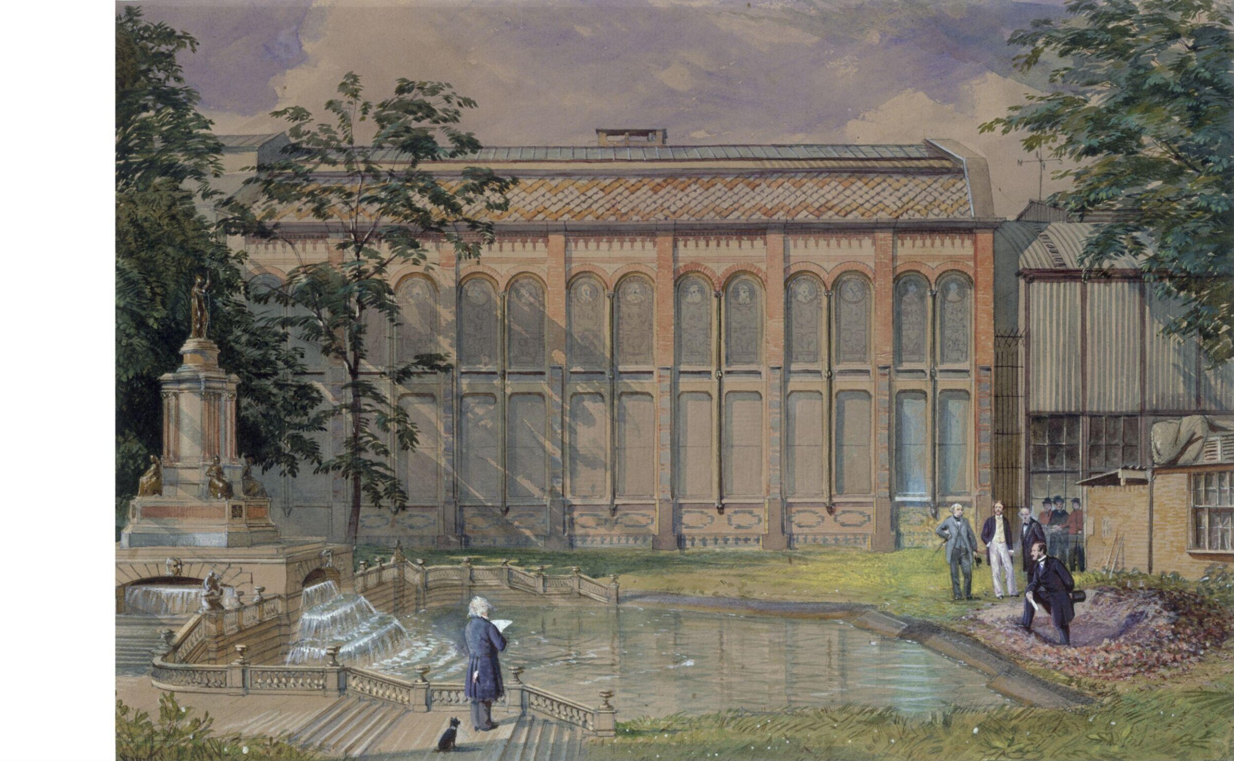 Experiments with the Model of the Memorial of the Exhibition of 1851, Anthony Carey Stannus, 1861