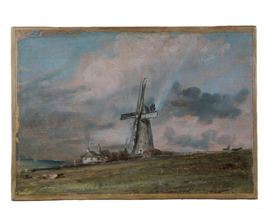 A Windmill on the Downs near Brighton