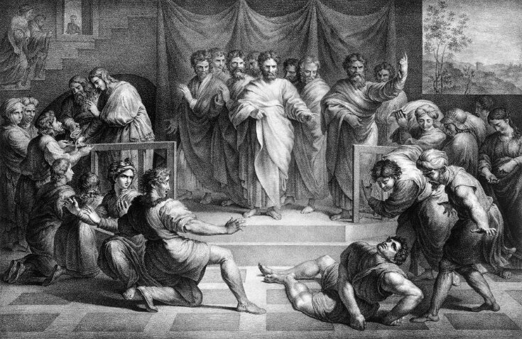 The Death of Ananias image