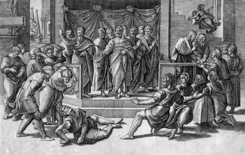 The Death of Ananias