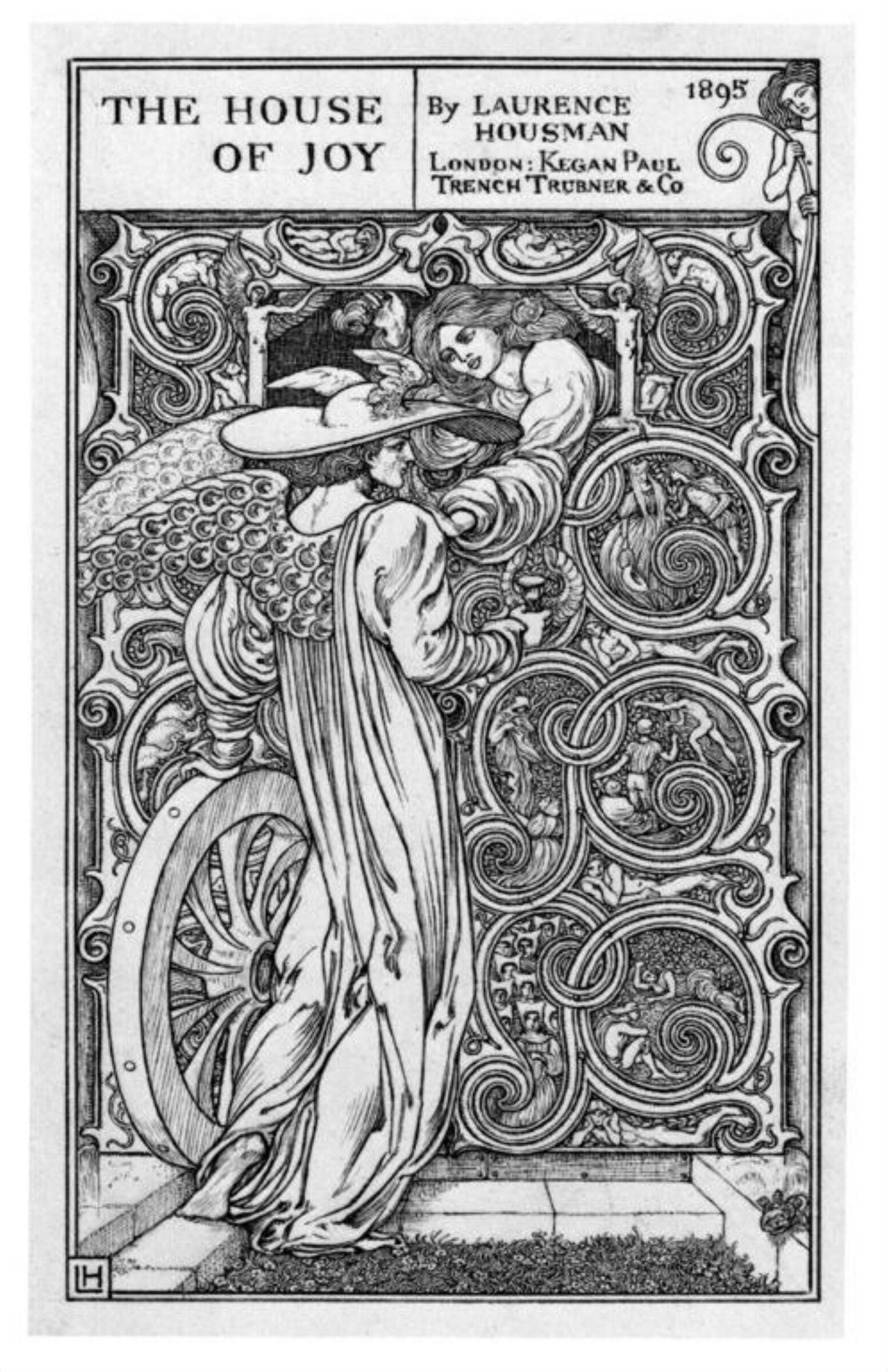Illustration from the book, 'The House of Joy', Laurence Housman, 1895