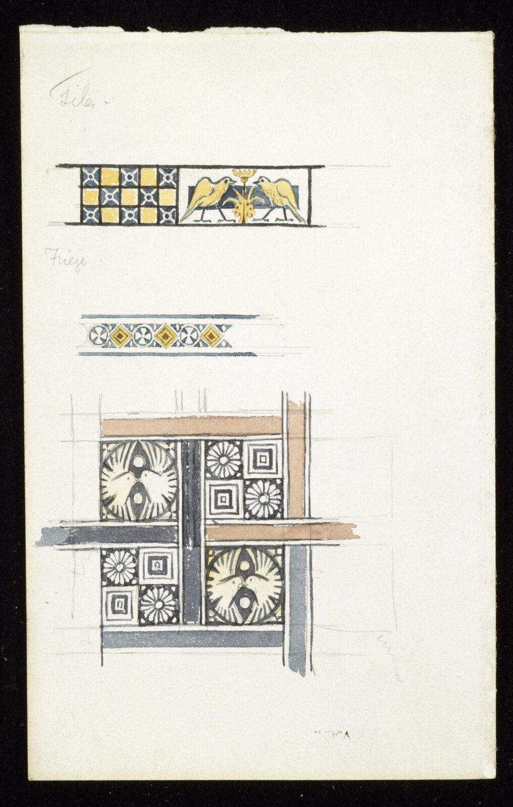 Drawing, Edward William Godwin, December? 1869