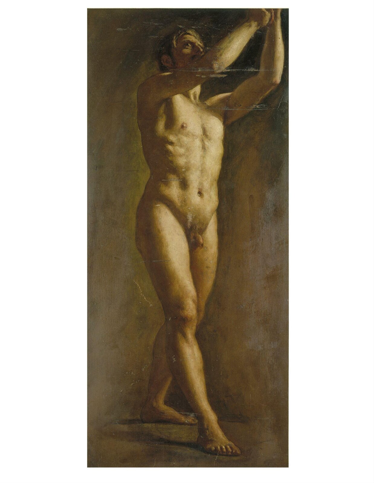 Male Life Study, William Edward Frost, mid 19th century