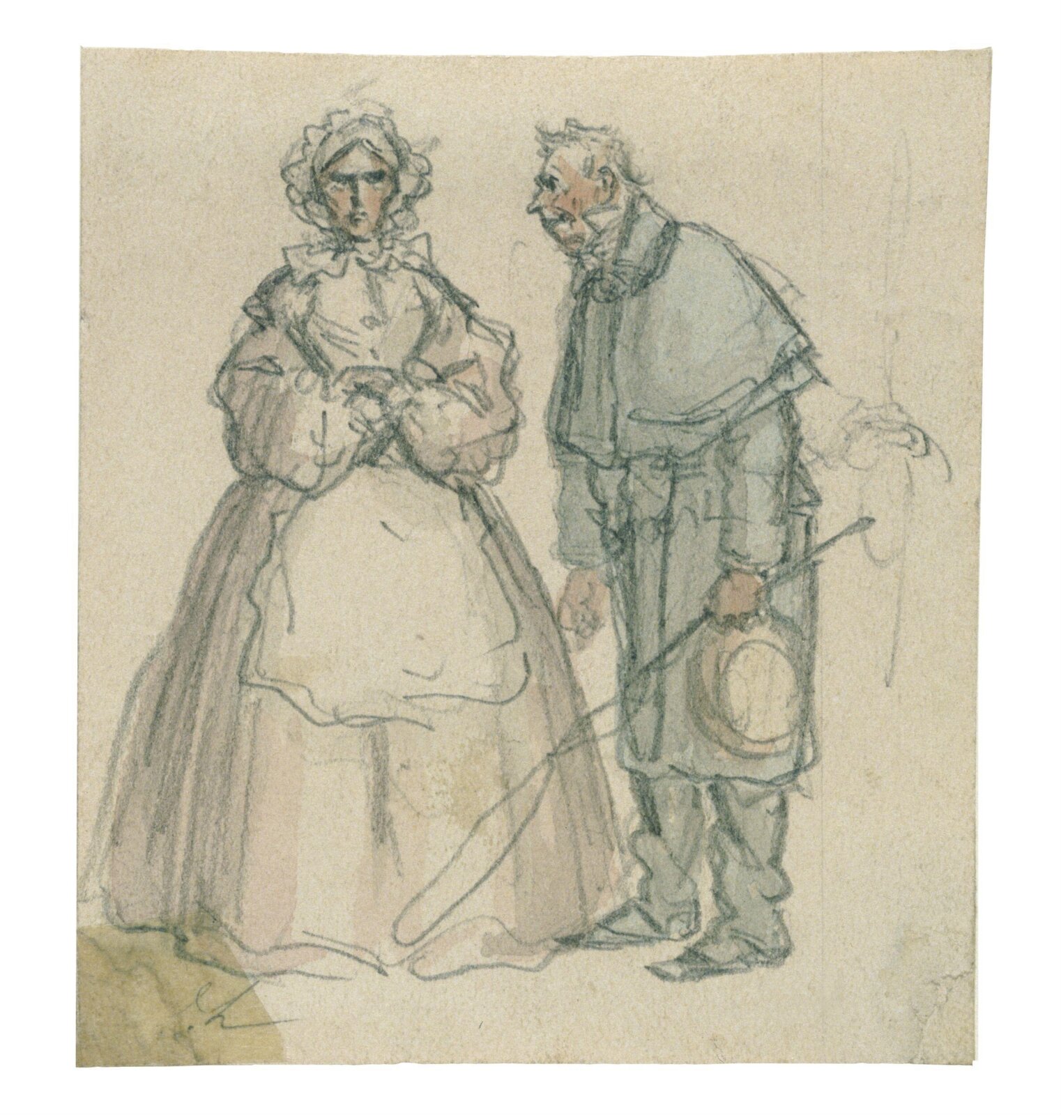 Drawing, Leech, 1817-1864