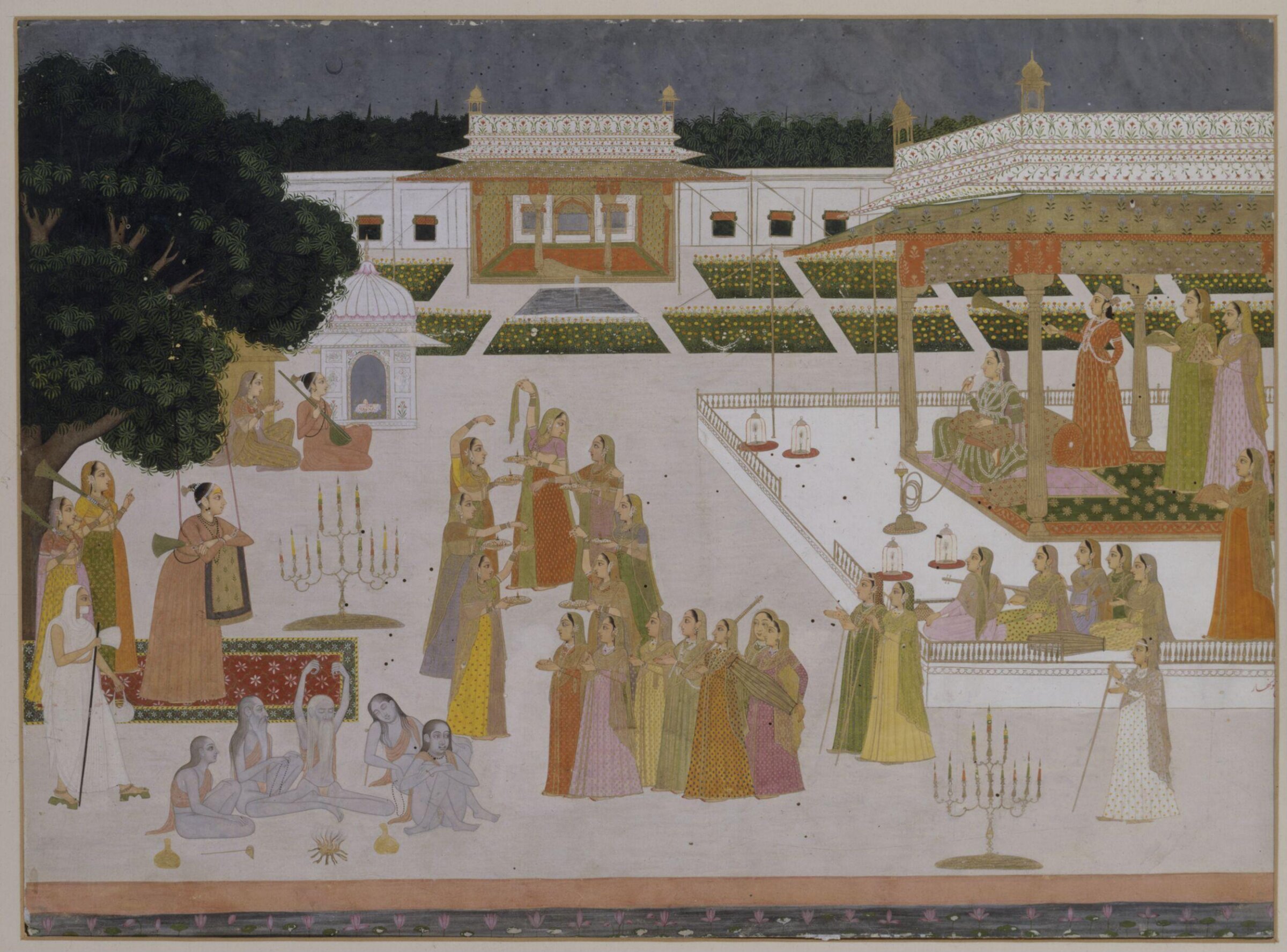 Painting, Hunhar, ca. 1760