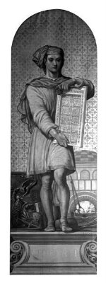 Ghiberti: design for a mosaic in the Museum (the 'Kensington Valhalla')
