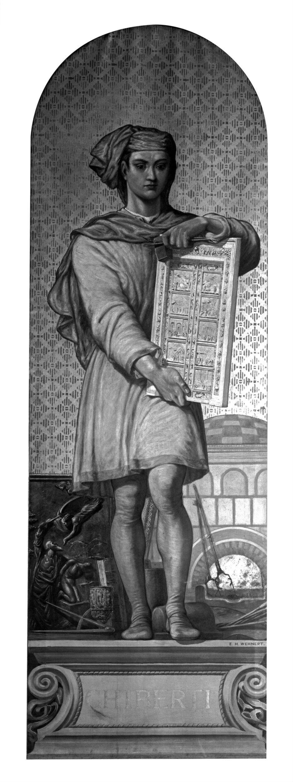 Ghiberti: design for a mosaic in the Museum (the 'Kensington Valhalla')