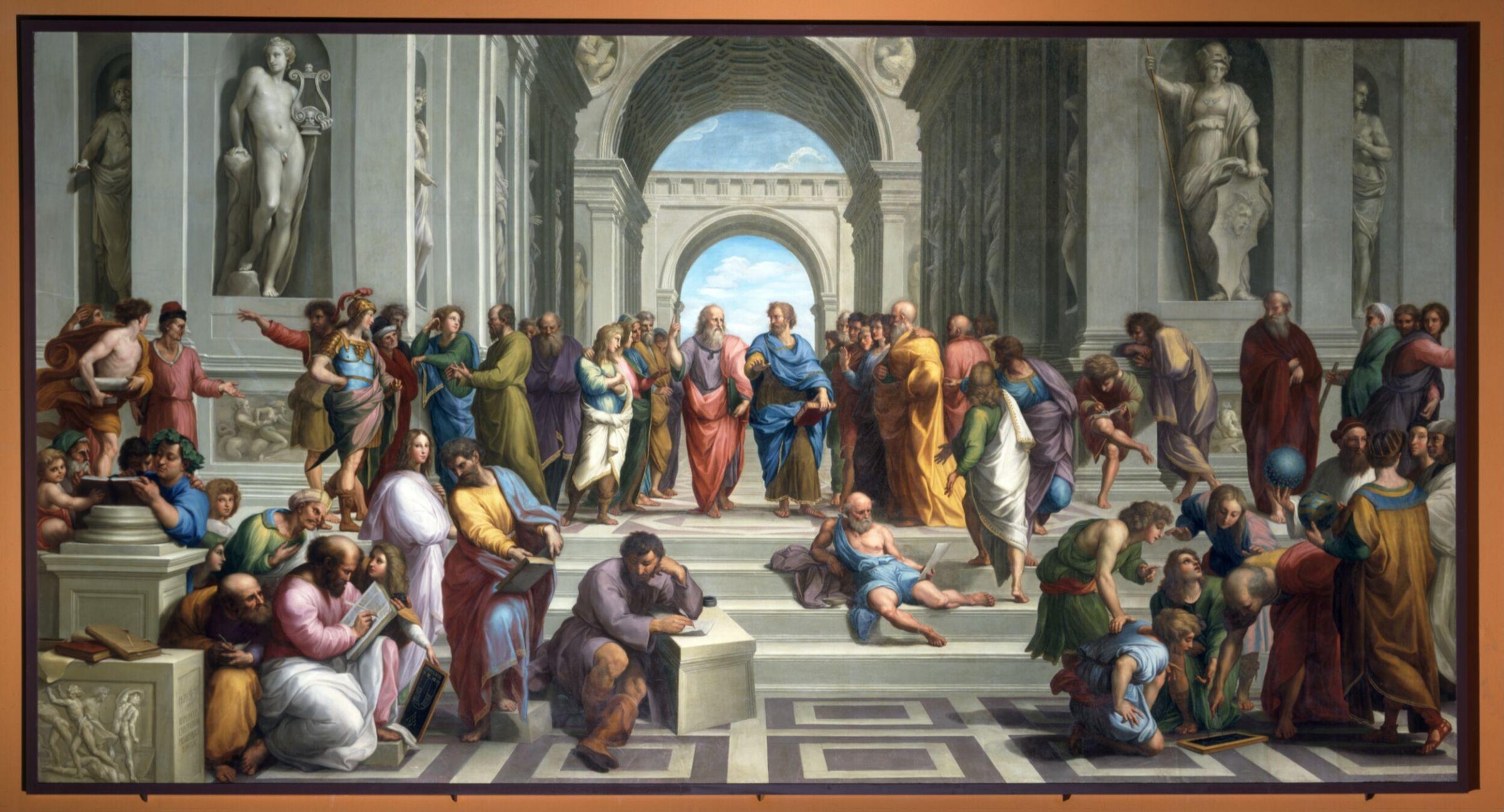 The School of Athens (after Raphael), Anton Raphael Mengs, 1752-1755