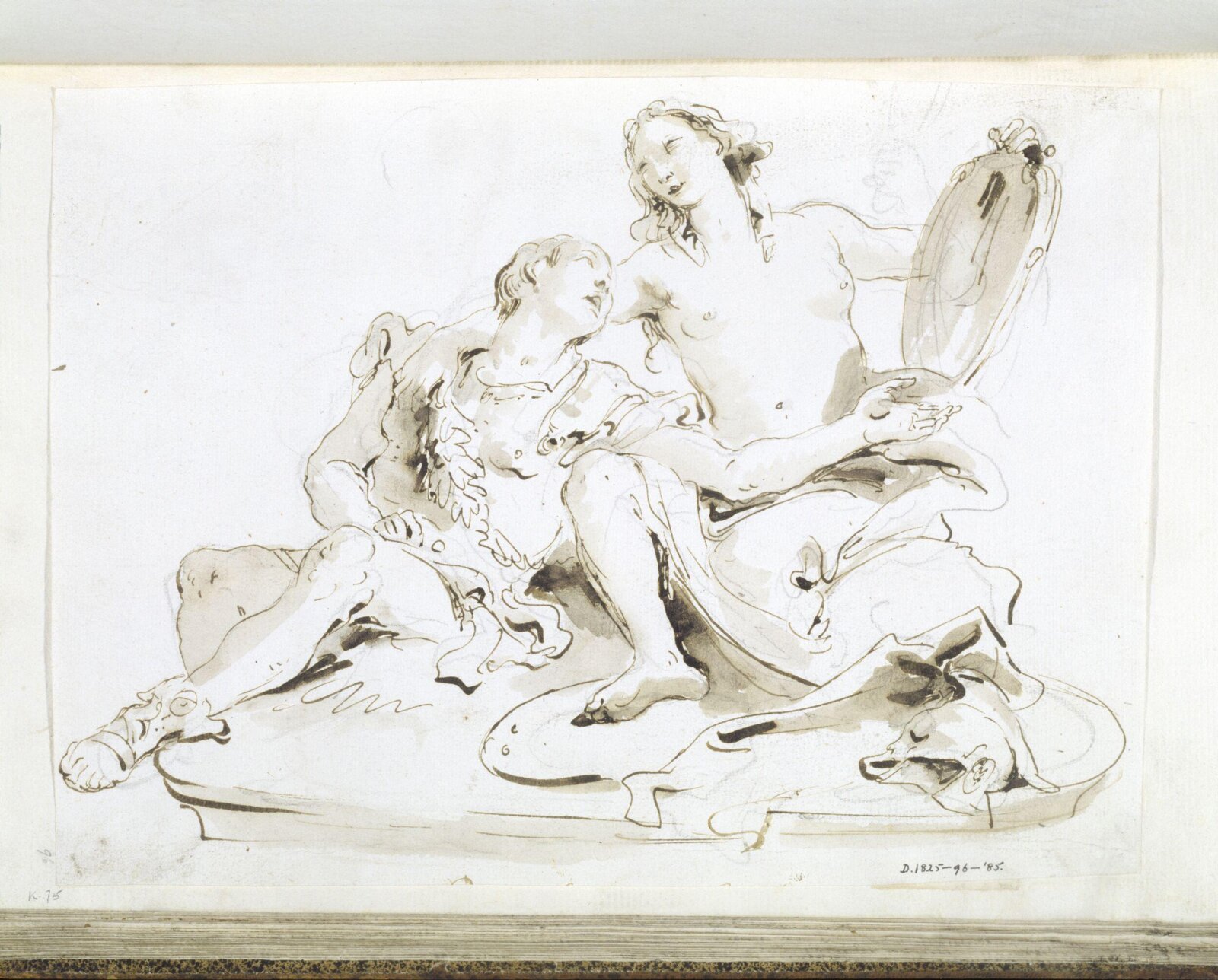 Rinaldo and Armida, Giovanni Battista Tiepolo, early 18th century