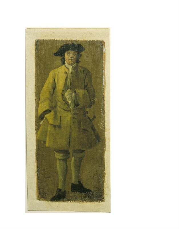 A Man Wearing a Yellow Coat