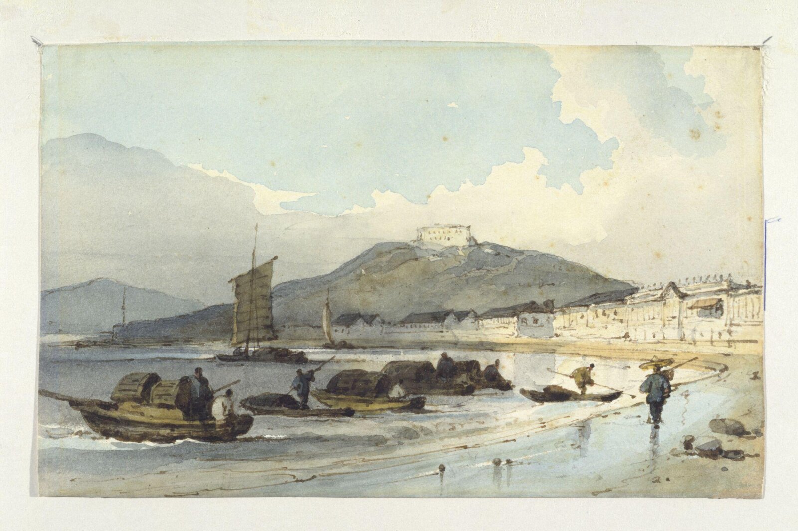 View of Macao, George Chinnery, between 1825 and 1852