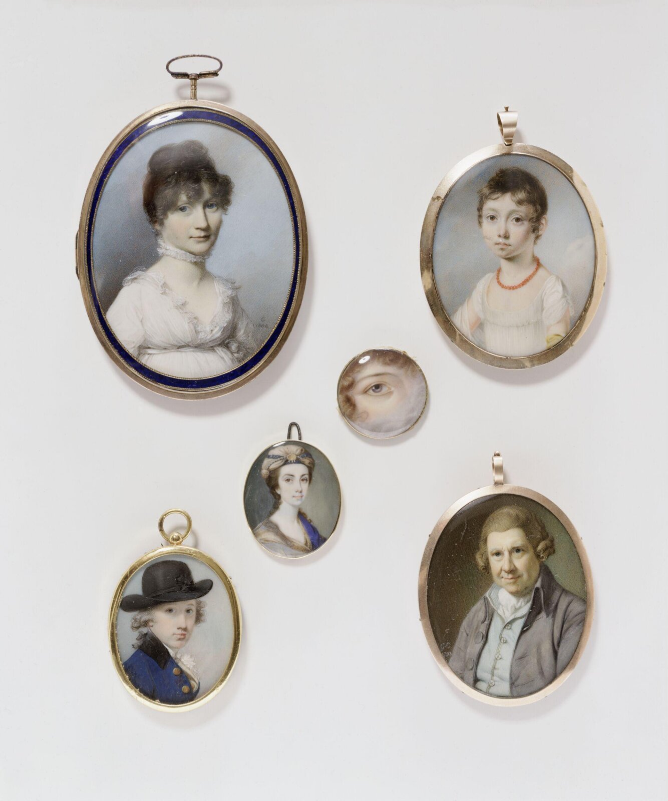 Eye miniature, ca. 1790-1820