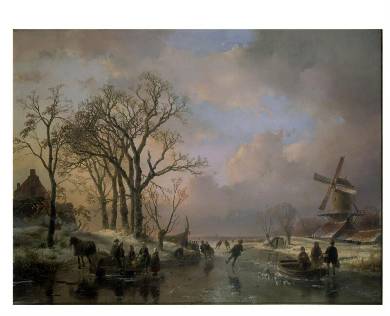 Skating in Holland