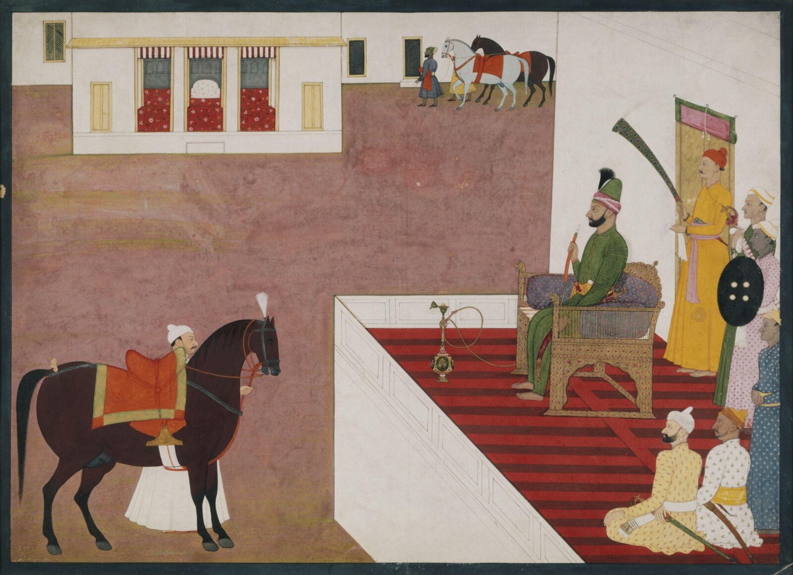Raja Balwant Singh, Nainsukh, ca. 1750
