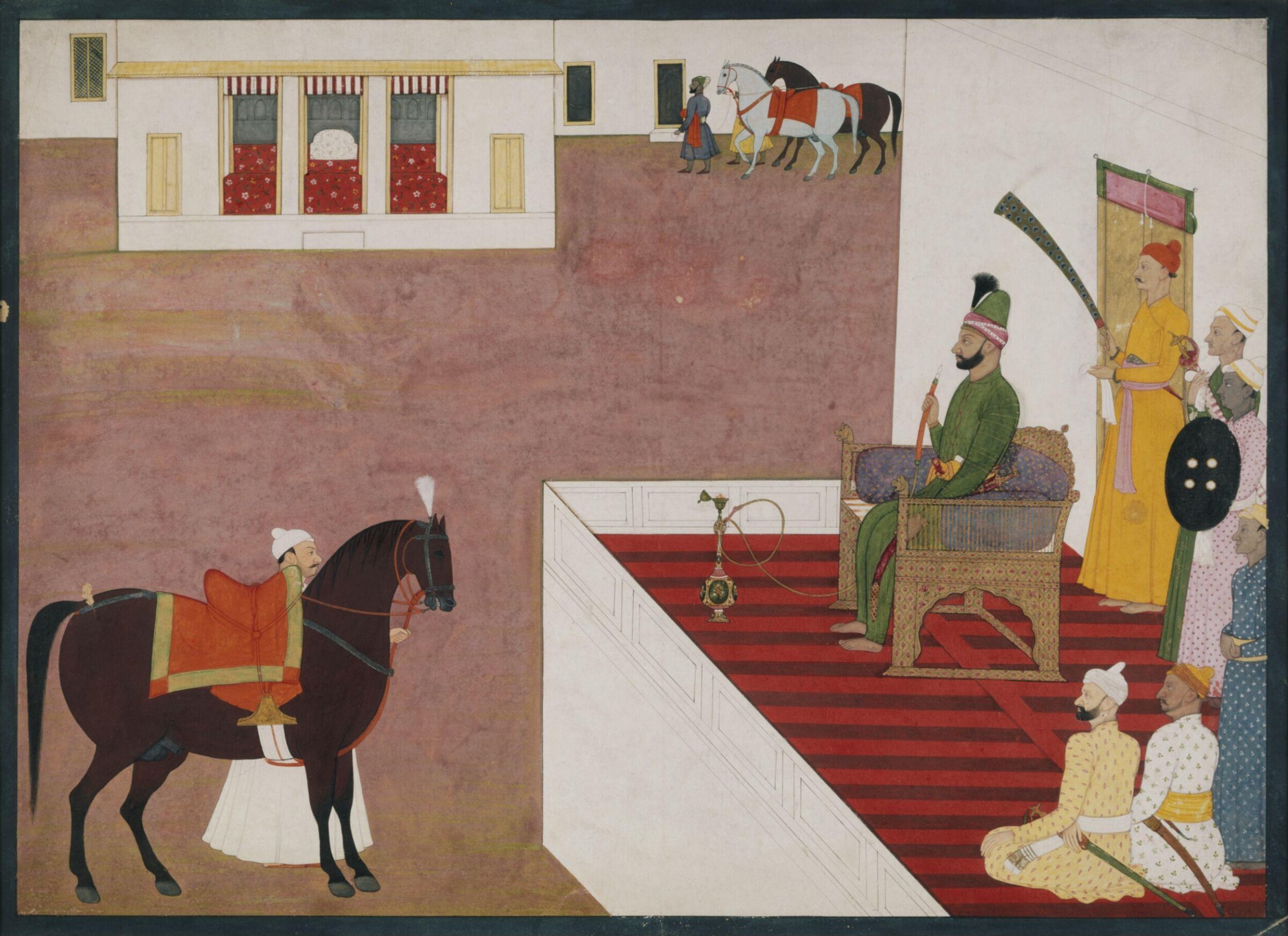 Raja Balwant Singh, Nainsukh, ca. 1750