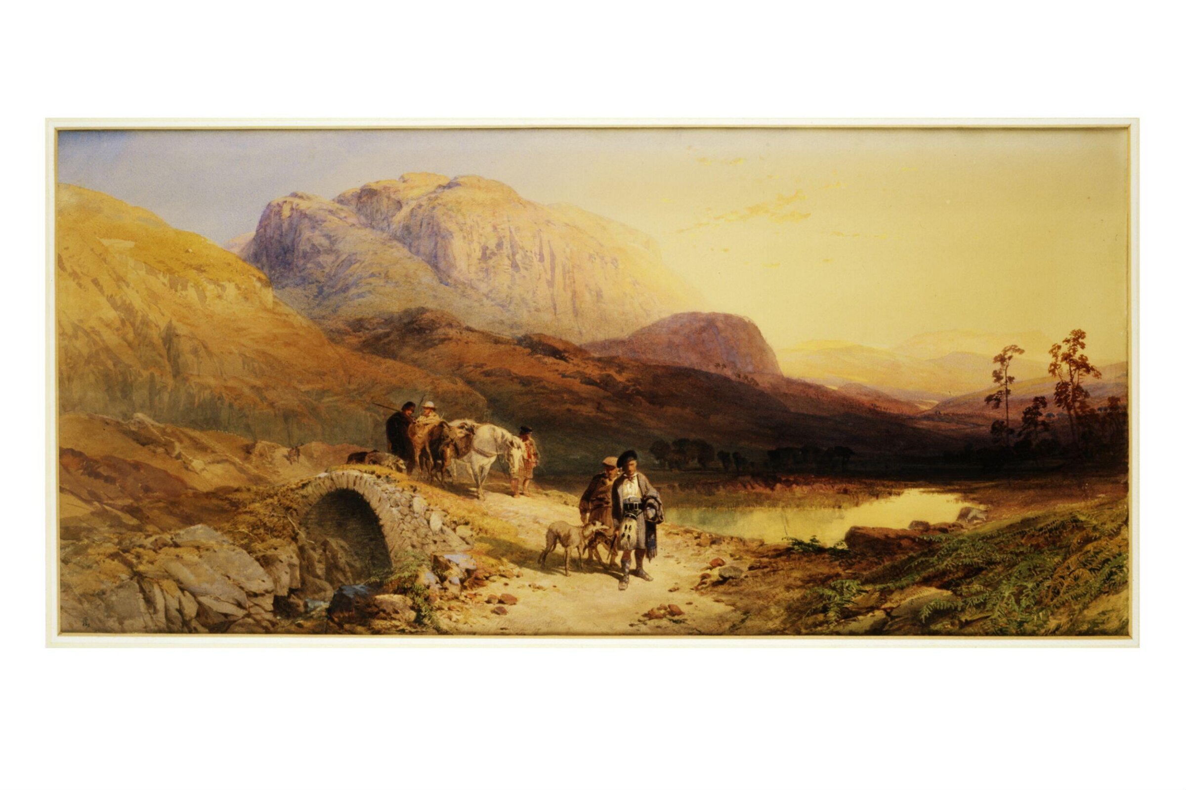 On the Clunie, Aberdeenshire, Thomas Miles Richardson, 1852