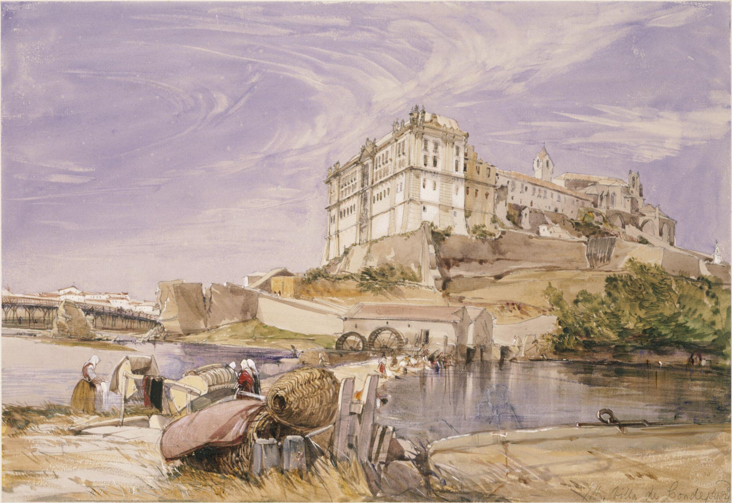 Villa do Conde, about eleven miles from Oporto, James Holland, 1837