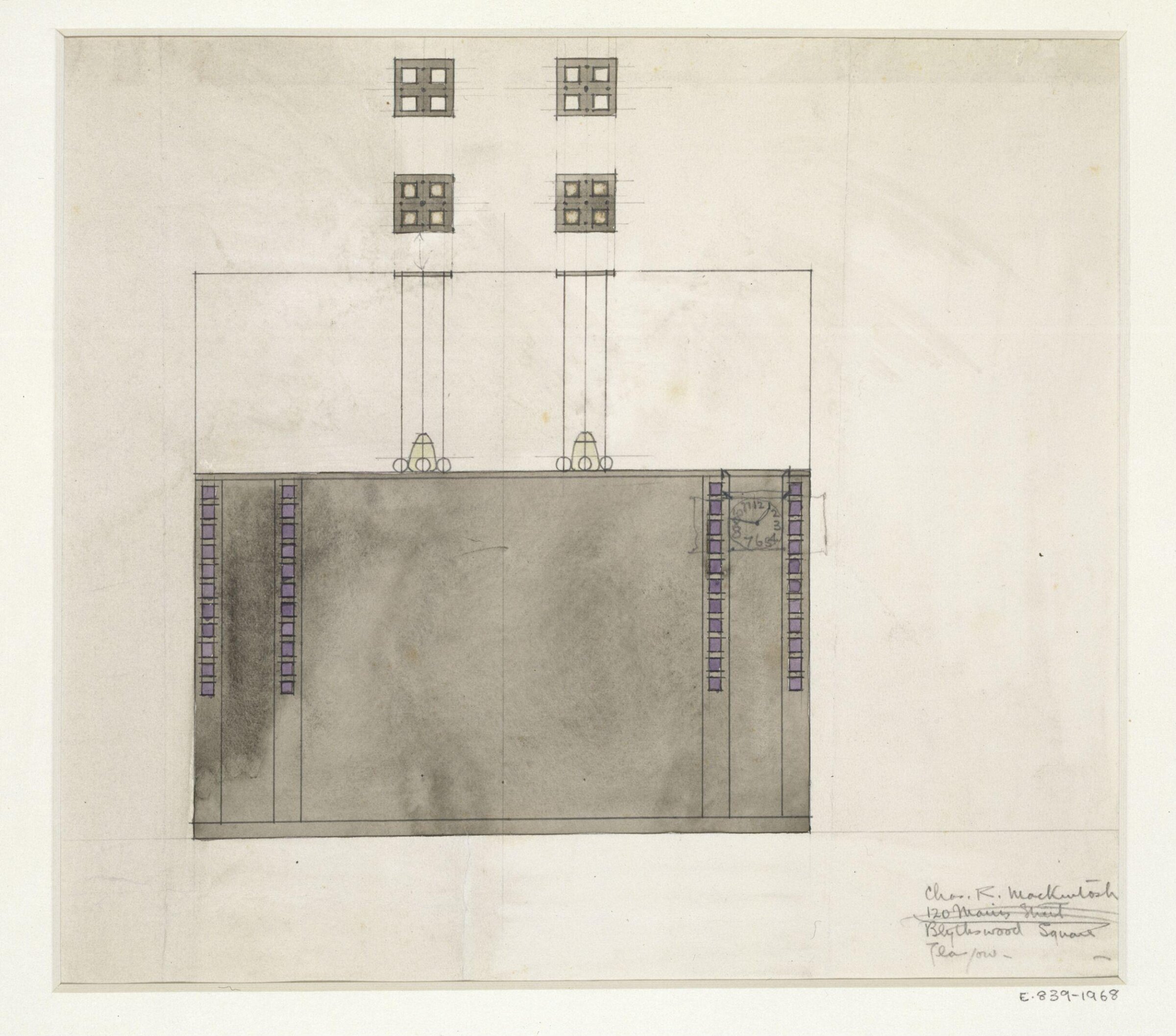 Drawing, Charles Rennie Mackintosh