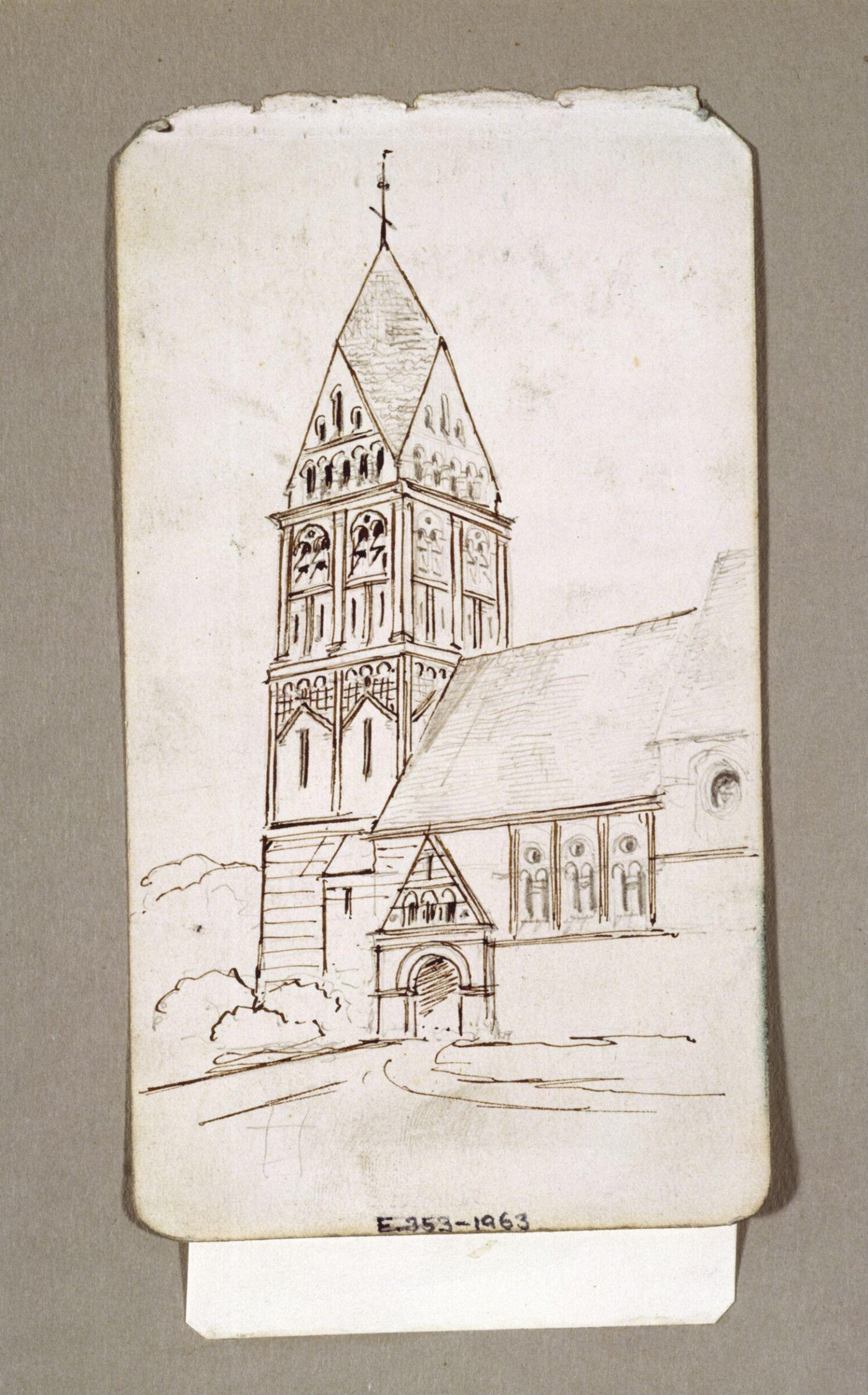 Drawing, Эдвард Уильям Годвин, ок. 1862