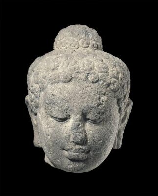 Head of the Buddha, early 9th century